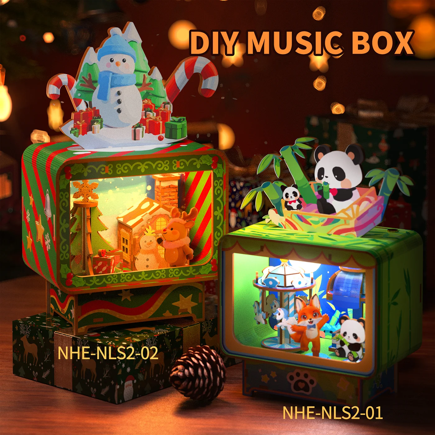 DIY Nightlight Music Box-1