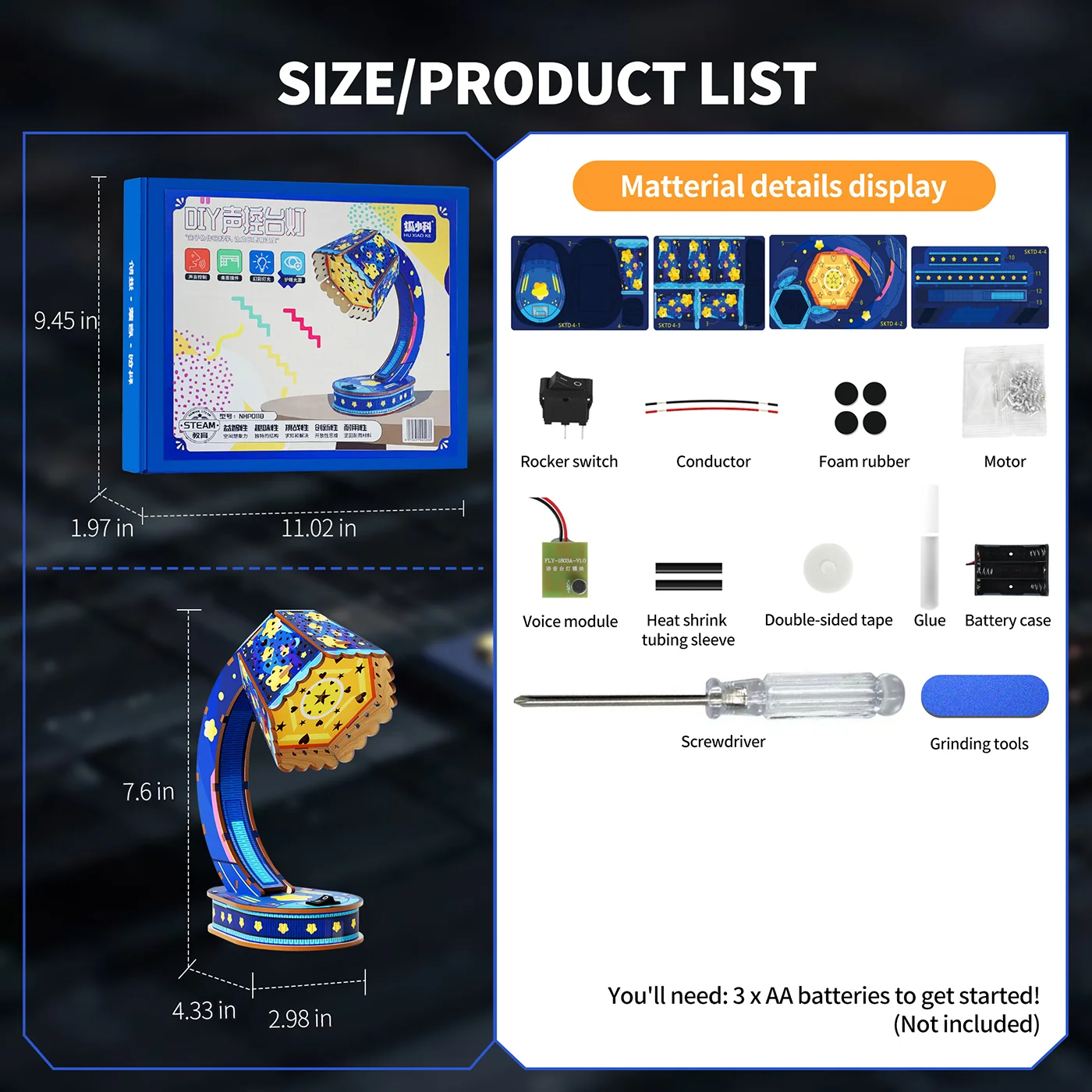 DIY Smart Voice Lamp (6)
