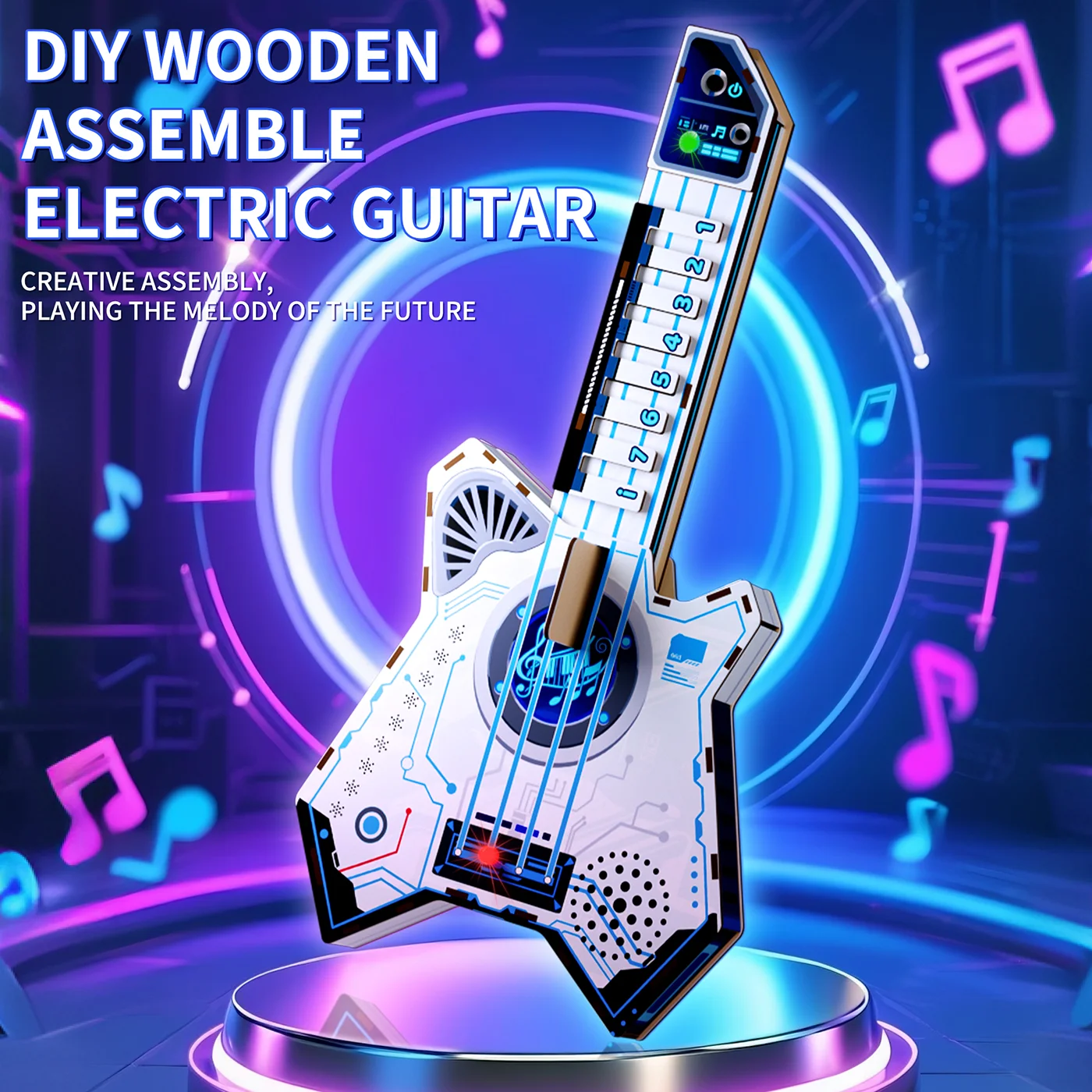 DIY Wooden Guitar (1)