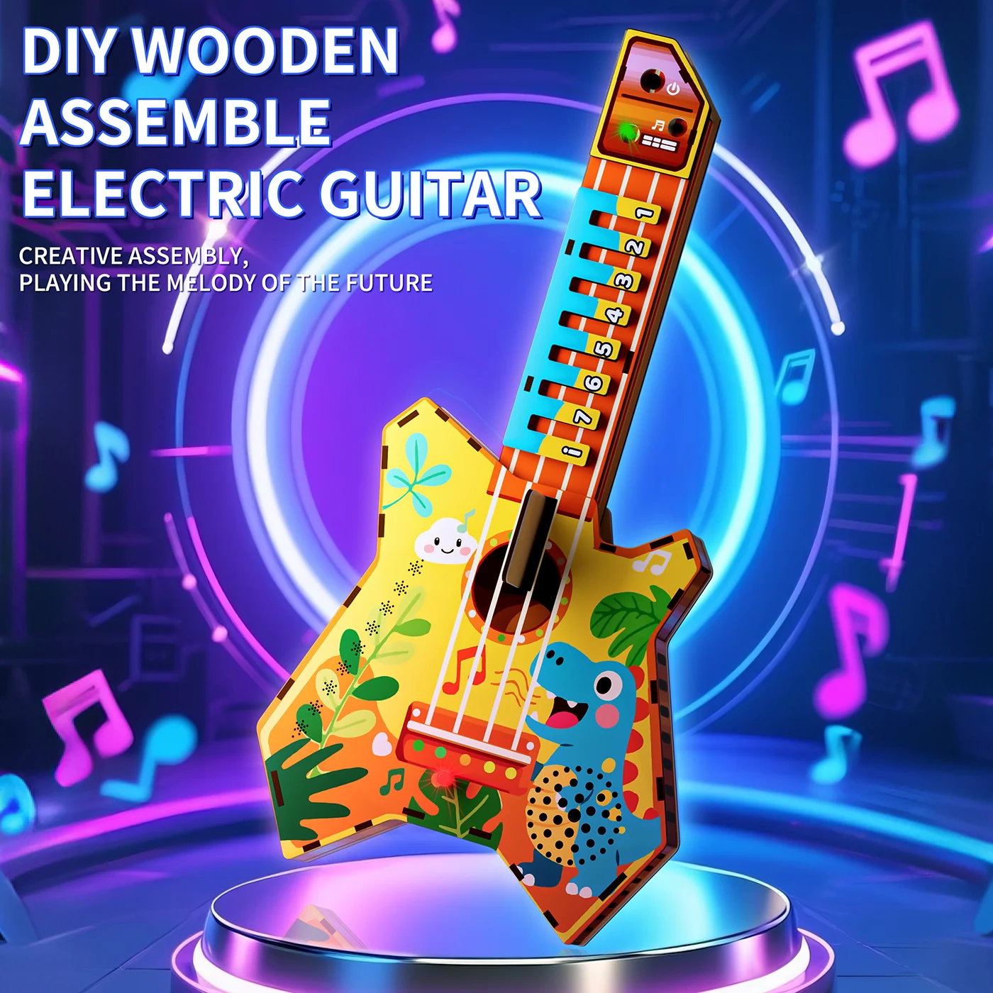 DIY Wooden Guitar (1)