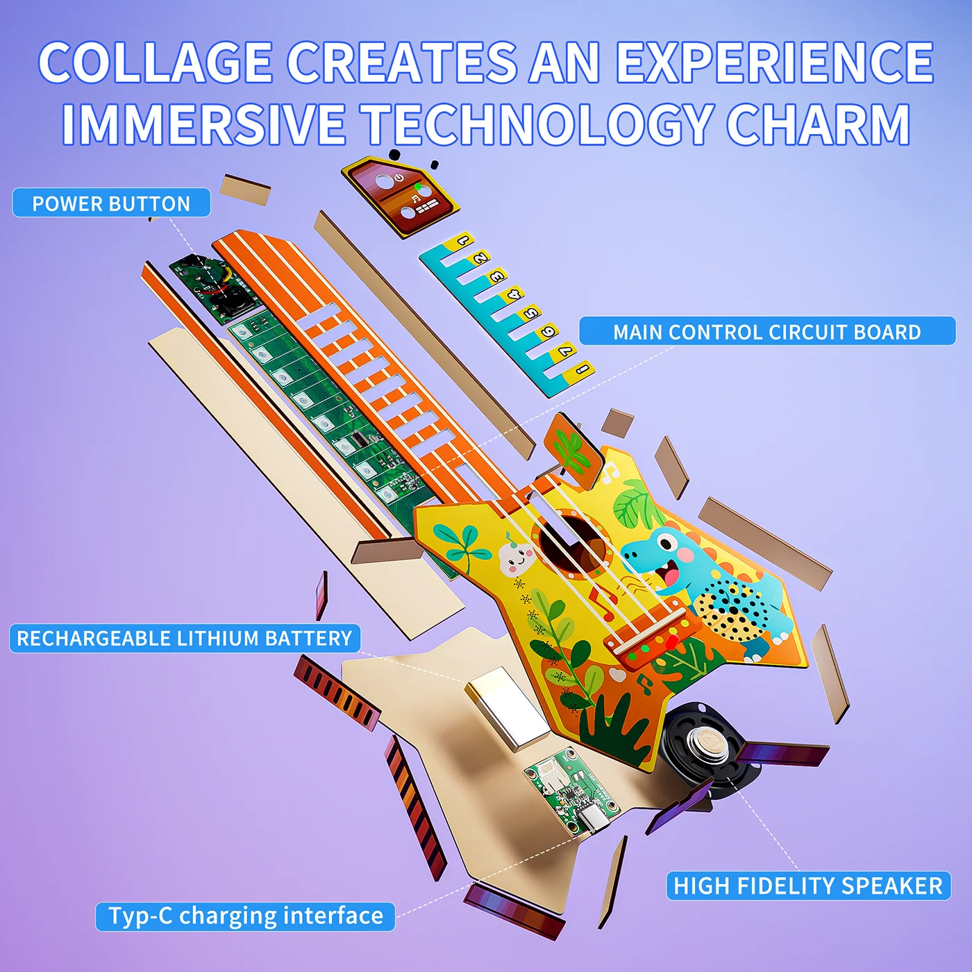 DIY Wooden Guitar (2)