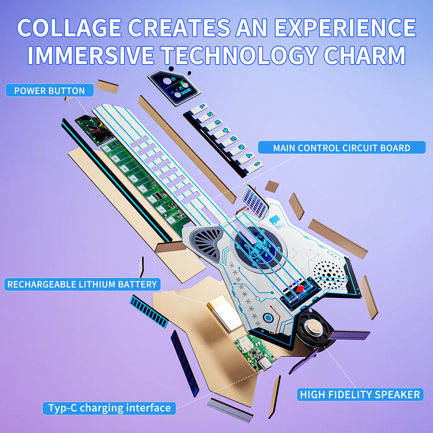 DIY Wooden Guitar (2)