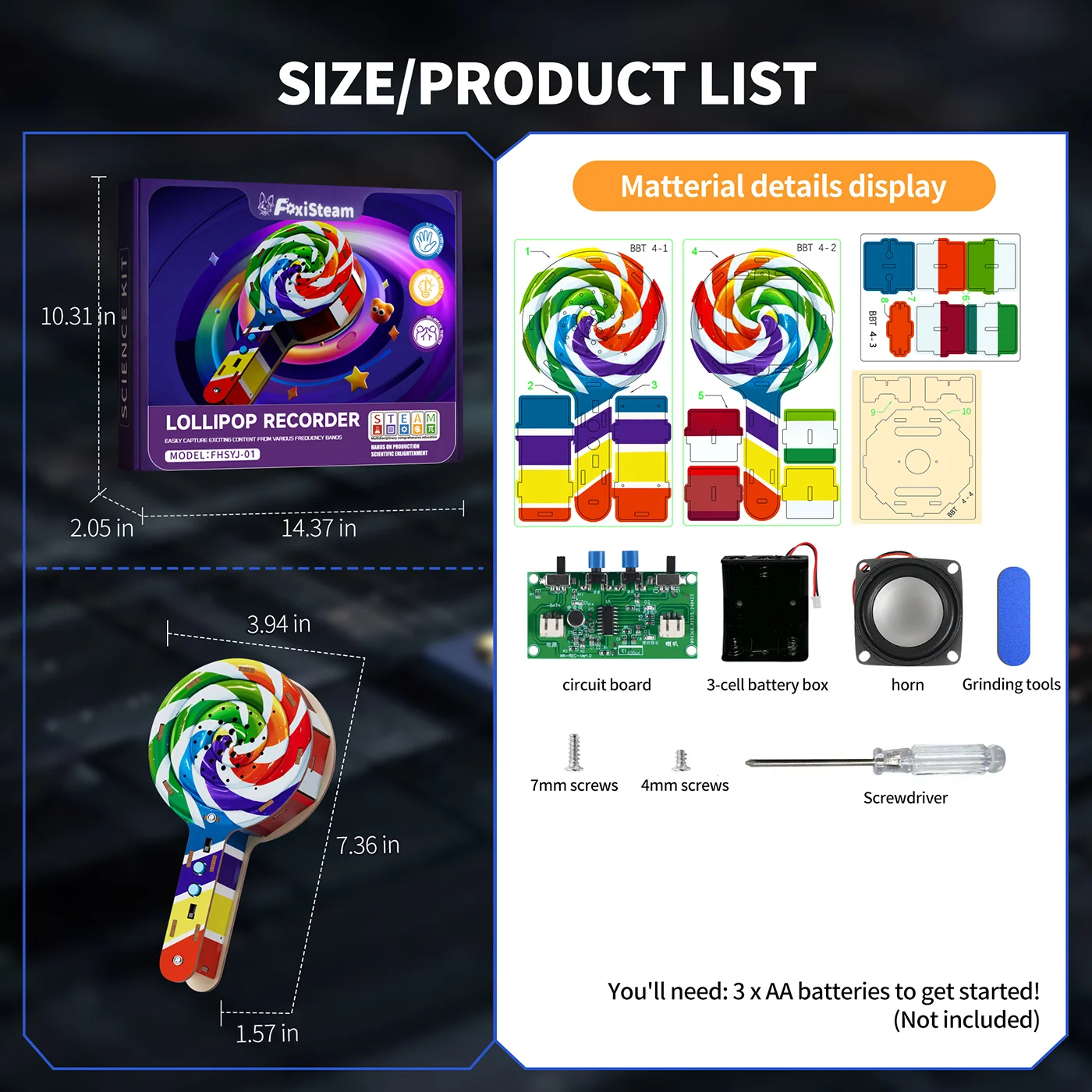 Lollipop Shape Recorder (2)