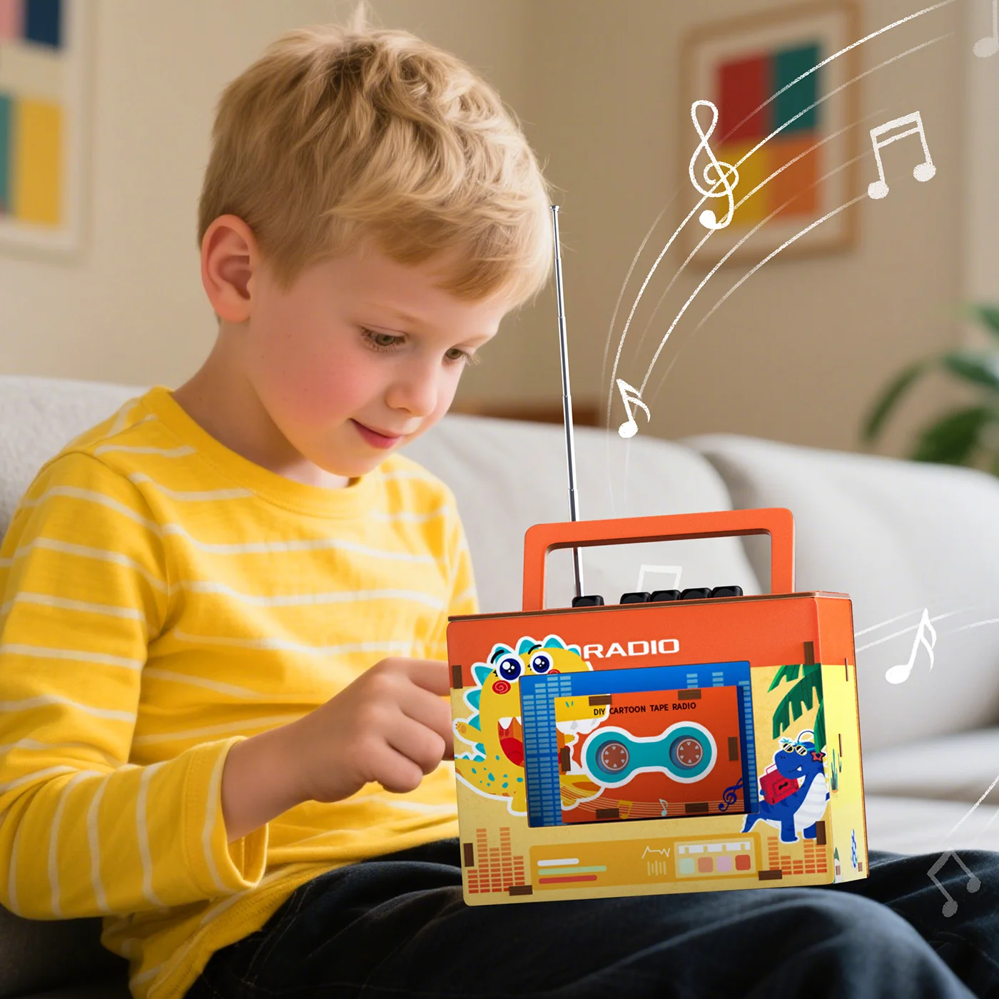 Retro Wooden Radio (4)