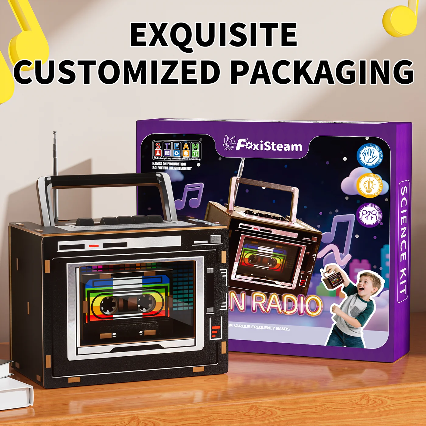 Retro Wooden Radio (4)