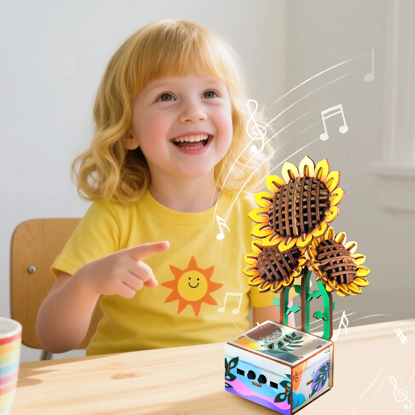 Sunflower Shape Recorde (5)